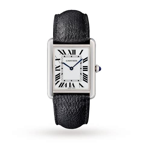 cartier tank watch man|cartier tank solo large model.